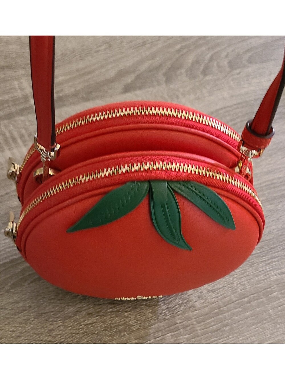 🆕️ Kate Spade Double Roma Tomato Bag Crossbody Retro Resortwear - Picture 10 of 16